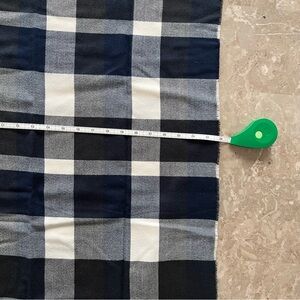 Blue Checkered scarf/shawl